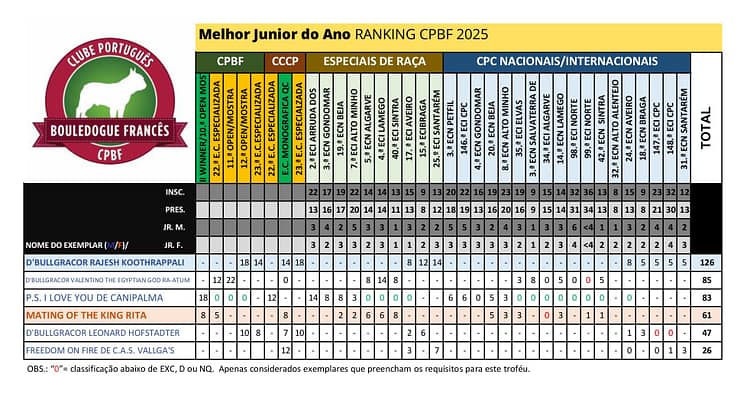 RANKING2025 MELHOR JUNIOR FINAL